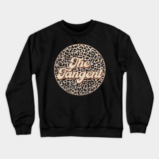 Retro Music Tangent Personalized Name Circle Birthday Crewneck Sweatshirt